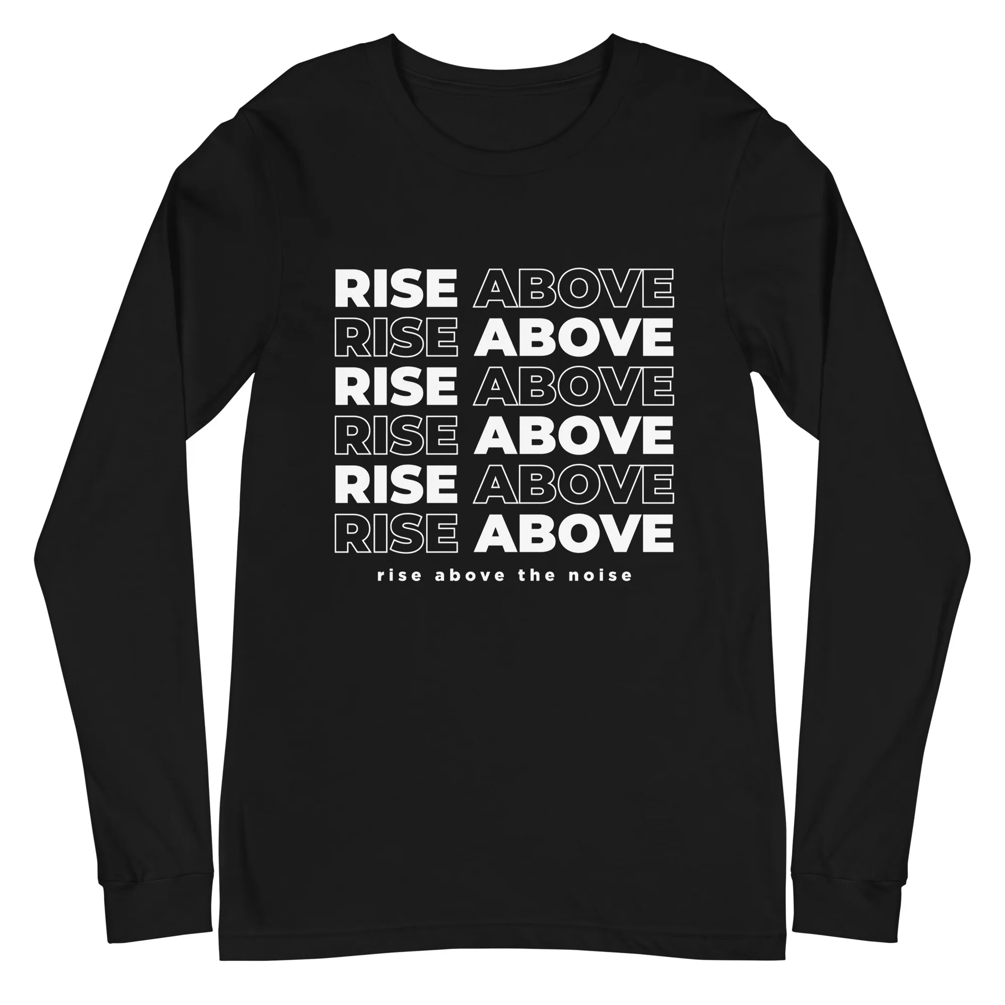 Rise Above - Long Sleeve Tee - Image 3