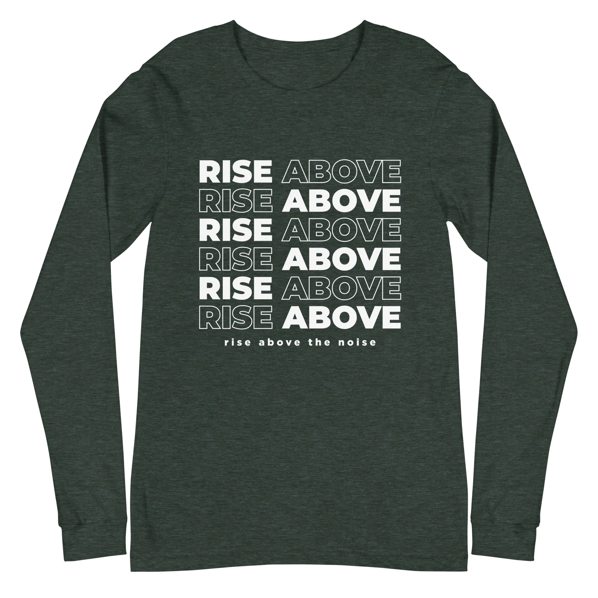 Rise Above - Long Sleeve Tee - Image 7