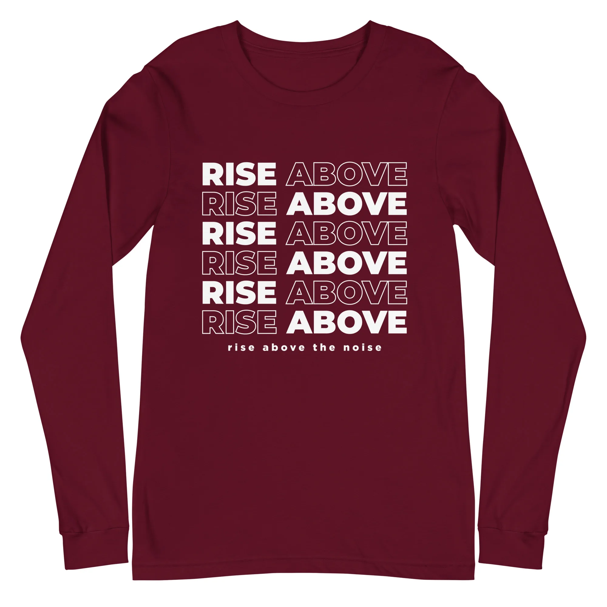 Rise Above - Long Sleeve Tee - Image 5