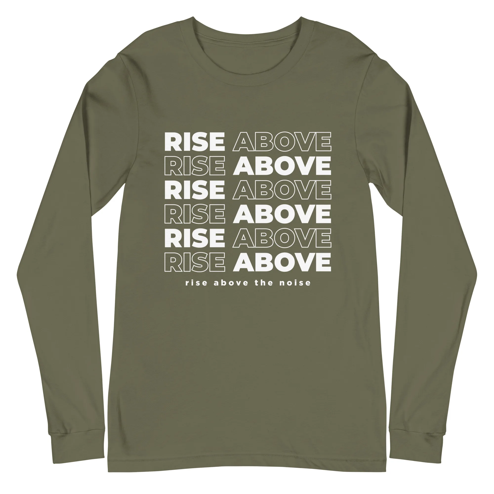 Rise Above - Long Sleeve Tee - Image 10