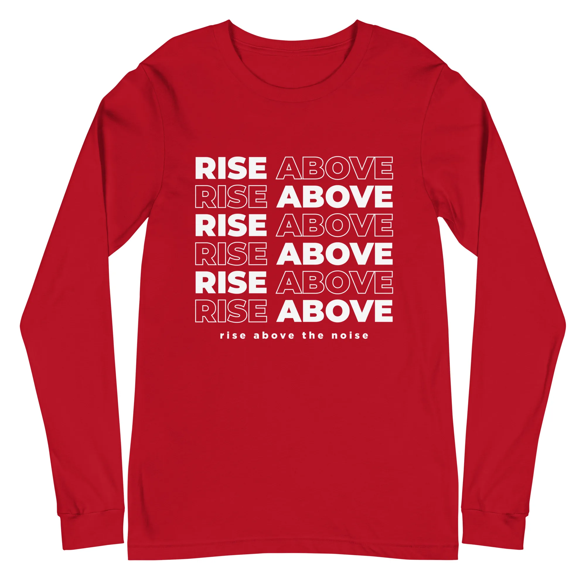 Rise Above - Long Sleeve Tee - Image 6