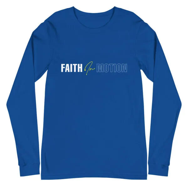 Faith in Motion – Long Sleeve Tee – Faith&Fumes.com