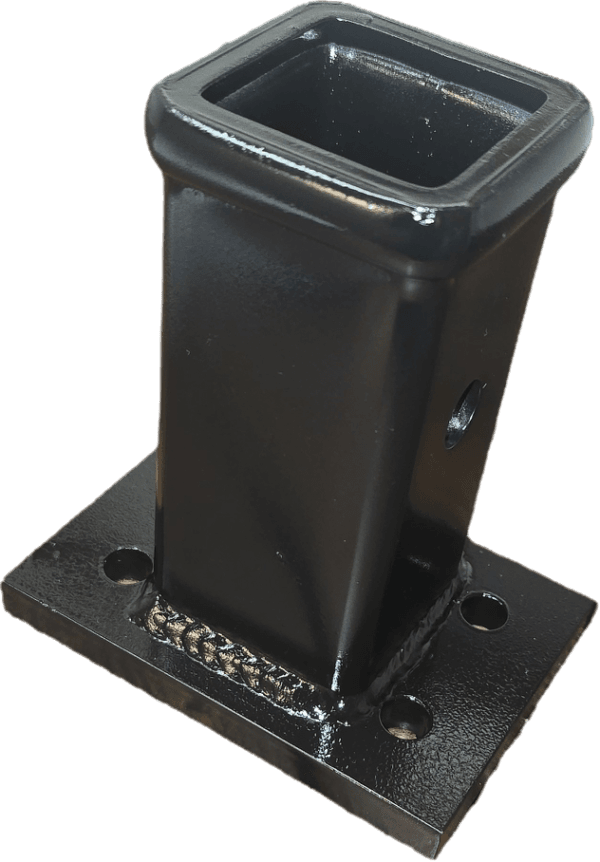 2″ Receiver Hitch Adapter – Fits Pintle Hitch Bolt Pattern - Image 2